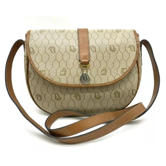 Dior Handbags - $3 Dollar start Authentic Christian Dior Trotter PVC Vintage Shoulder Bag